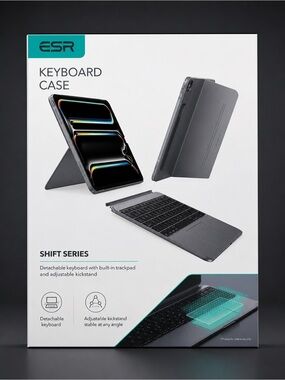 ESR for iPad Pro 13" Case with Keyboard